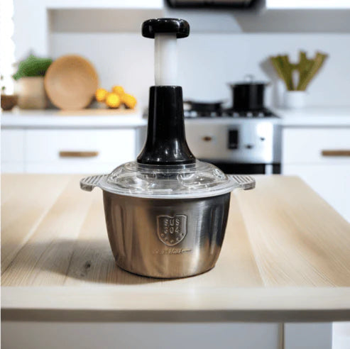 2L steel Push Chopper