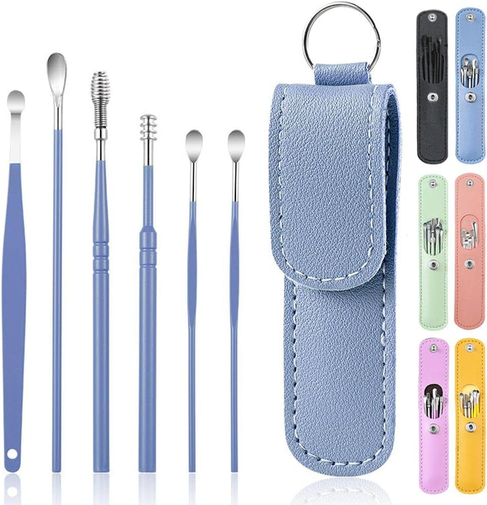 Ear Wax Cleaning Kit Ear Cleaner Set Safe Hygiene Care Accessories