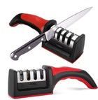 Knife Sharpener Manual Kitchen Blade Sharpening Tool Cutting Performance Improvement Accessory