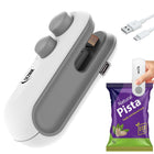 Mini Sealer Rechargeable Heat Sealing Machine Food Bag Storage Freshness Preservation Tool