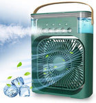 Mist Cooling Fan 10 Inch Portable Water Spray Rechargeable Mini Desk Fan For Home Office