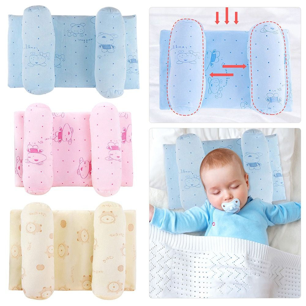 Newborn Baby Head Shaping Pillow Soft Comfortable Infant Sleeping Support Cushion For Safe Restful Sleep Care