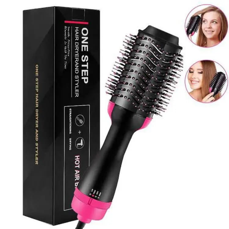 One Step Hair Straightener Brush Electric Styling Comb Smooth Hair Beauty Tool