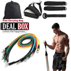 Resistance Gym Band Fitness Exercise Workout Training Equipment Muscle Strength Tool
