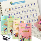 4 Sank Magic Book Pen Refills Creative Learning Writing Practice Book Kids