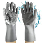 Silicone Gloves Reusable Kitchen Cleaning Washing Dishes Protective Household Gloves