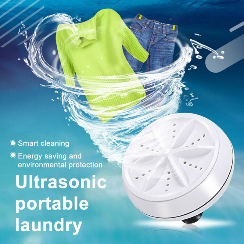 Turbine Portable Mini Washing Machine Electric Turbo Washer Laundry Cleaning Device For Clothes