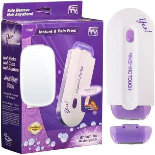 Yes Finishing Touch Hair Removal Machine Electric Facial Trimmer Women Beauty Device