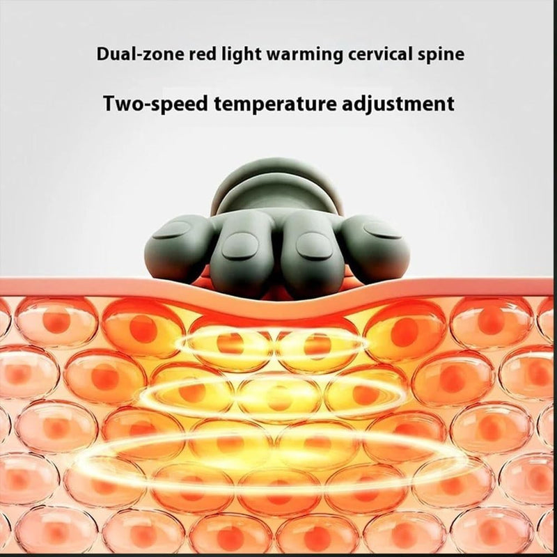 Heated 3 Level Deep Tissue Massager Shoulder Neck Body Relaxation Therapy Machine