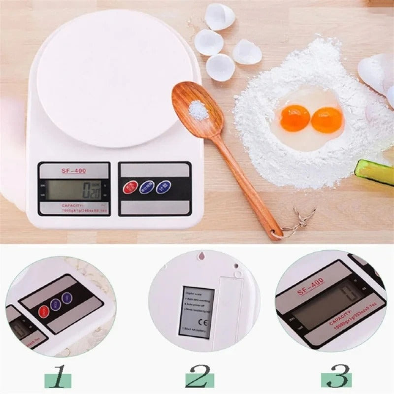 Kitchen Digital Weight Scale 10kg Electronic Food Measuring Cooking Baking Tool