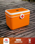 Medicine Box Portable Storage Organizer Medical Supplies Holder Home Office Travel Case