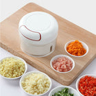 Mini Chopper Manual Food Cutter Vegetable Slicer Kitchen Preparation Accessory