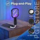 Mini Racket USB Mosquito Killer Electric Zapper Rechargeable Insect Swatter Outdoor Protection