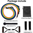 Resistance Gym Band Fitness Exercise Workout Training Equipment Muscle Strength Tool
