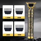 T9 Trimmer Metal Electric Hair Clipper Rechargeable Beard Shaver Grooming Device Men