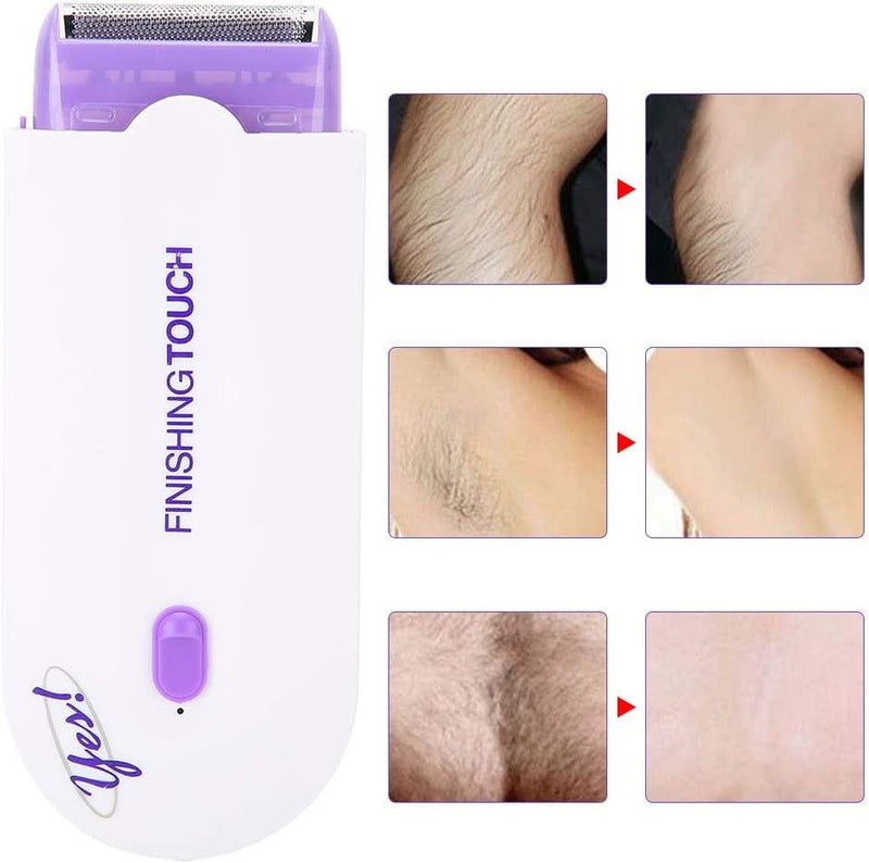 Yes Finishing Touch Hair Removal Machine Electric Facial Trimmer Women Beauty Device