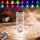 Crystal Lamp Decorative LED Night Light Bedroom Home Decor Table Lighting