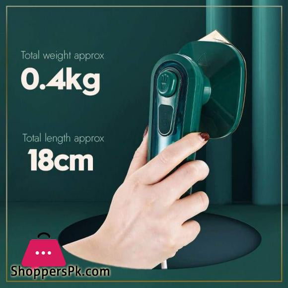 Portable Electric Iron Travel Mini Clothes Pressing Appliance Home Office Trip Essential