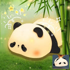 Silicone Rechargeable Panda Lamp LED Night Light Bedroom Kids Home Decoration