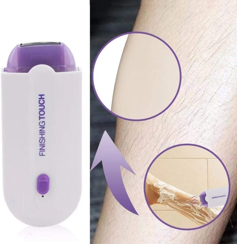 Yes Finishing Touch Hair Removal Machine Electric Facial Trimmer Women Beauty Device