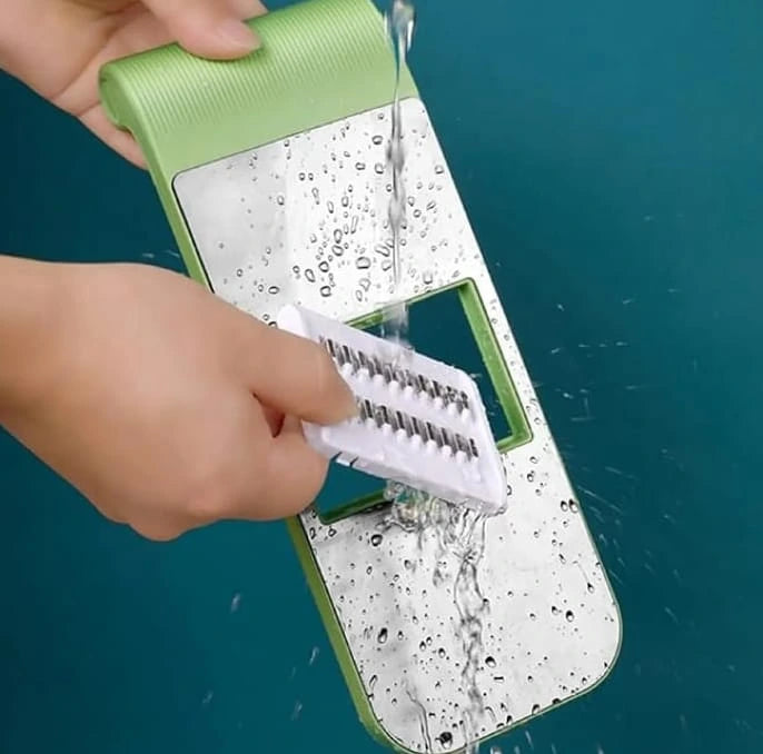 5 In 1 Vegetable Cutter Slicer Manual Chopper Multi Function Kitchen Vegetable Grater Shredder