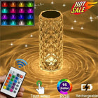 Crystal Lamp Decorative LED Night Light Bedroom Home Decor Table Lighting