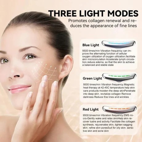 Digital Massage Face Neck Portable Facial Massager Relaxation Skin Care Beauty Therapy Device