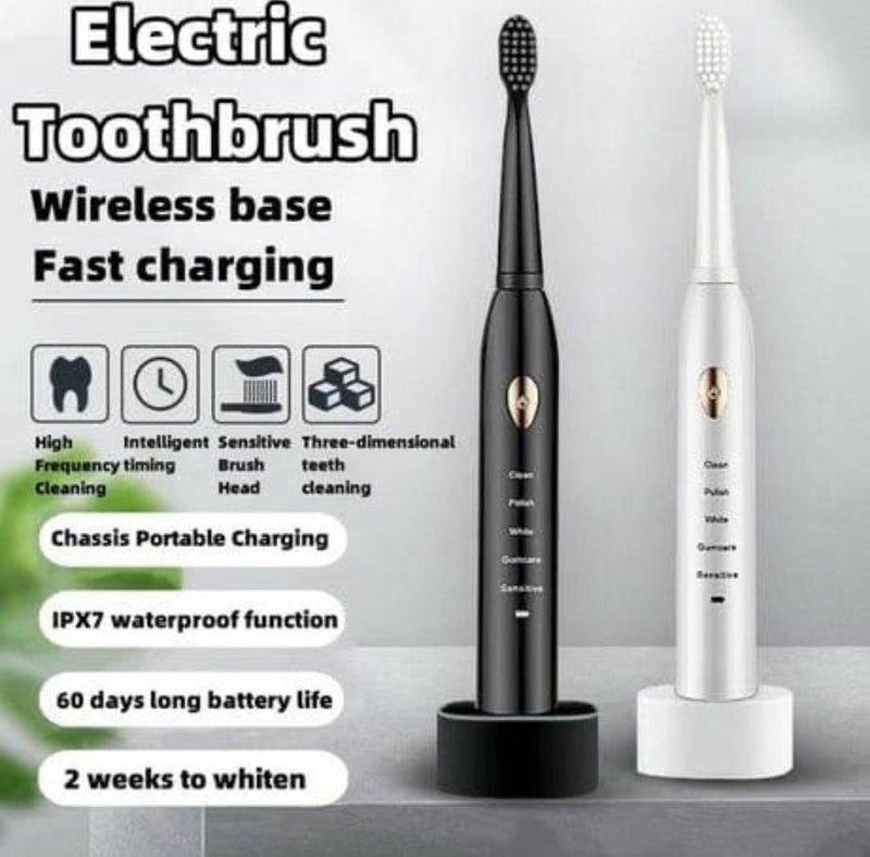 Electric Toothbrush Rechargeable Dental Cleaning Oral Care Teeth Whitening Device