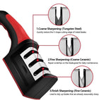 Knife Sharpener Manual Kitchen Blade Sharpening Tool Cutting Performance Improvement Accessory