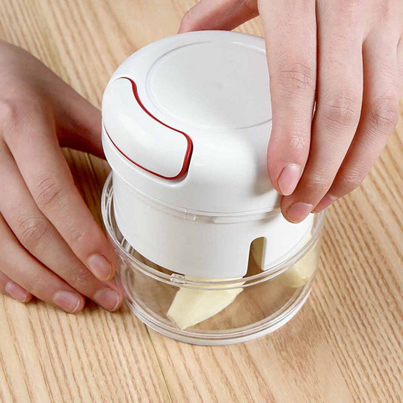 Mini Chopper Manual Food Cutter Vegetable Slicer Kitchen Preparation Accessory