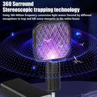 Mini Racket USB Mosquito Killer Electric Zapper Rechargeable Insect Swatter Outdoor Protection