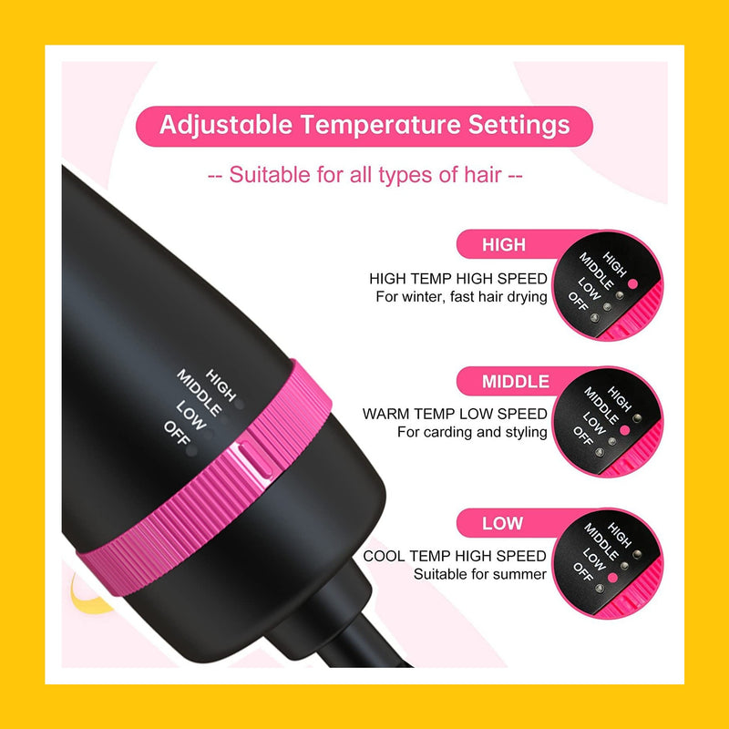 One Step Hair Straightener Brush Electric Styling Comb Smooth Hair Beauty Tool