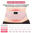 Period Cramp Belt Rechargeable Heating Massage