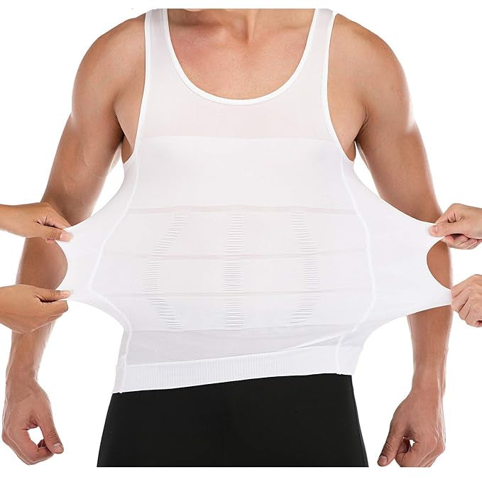 Slim Vest Body Shaper Men Compression Waist Slimming Fitness Support Garment