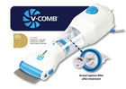 V Comb Electric Anti Lice Removal Device For Kids Adults Head Nits Cleaning Grooming Tool