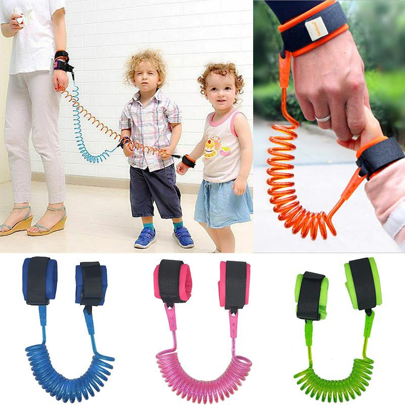 Anti Lost Wrist Band Safety Link Kids Travel Outdoor Protection Wrist Strap