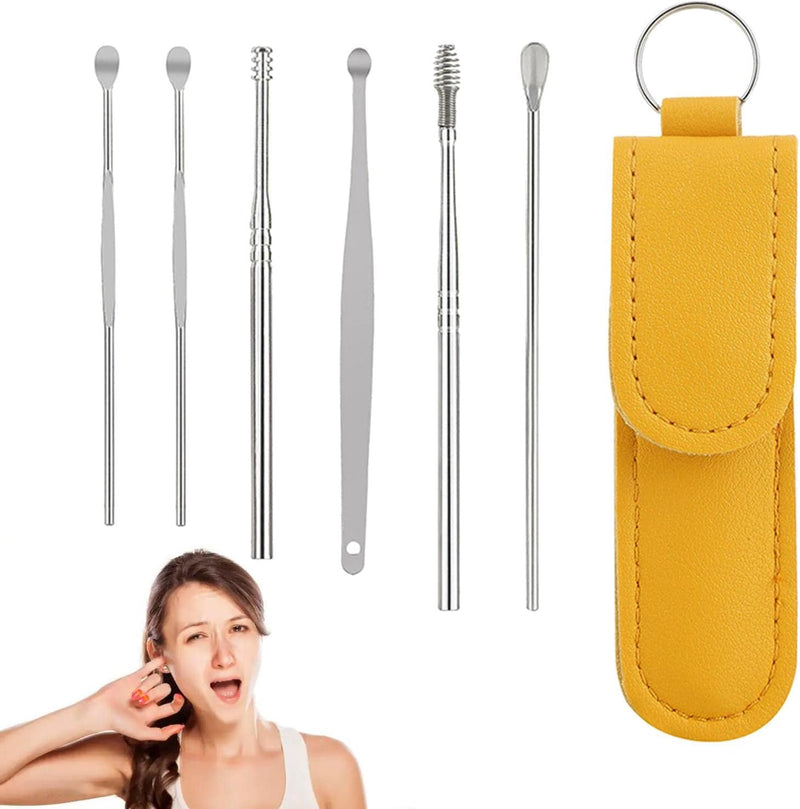 Ear Wax Cleaning Kit Ear Cleaner Set Safe Hygiene Care Accessories