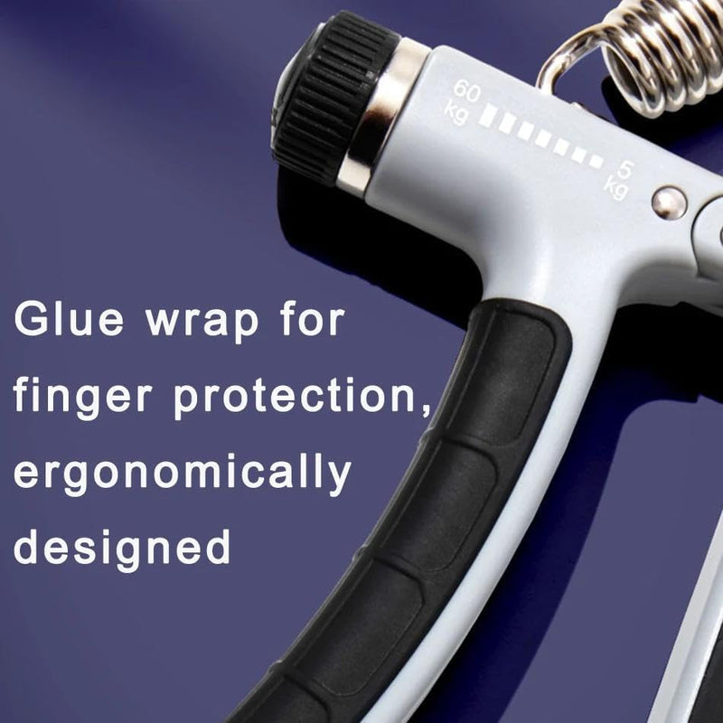 Hand Gripper Adjustable Resistance Counter Strength Training Exercise Fitness Tool For Muscle