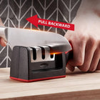 Knife Sharpener Manual Kitchen Blade Sharpening Tool Cutting Performance Improvement Accessory