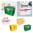 Medicine Box Portable Storage Organizer Medical Supplies Holder Home Office Travel Case