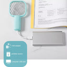Mini Racket USB Mosquito Killer Electric Zapper Rechargeable Insect Swatter Outdoor Protection