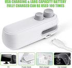 Mini Sealer Rechargeable Heat Sealing Machine Food Bag Storage Freshness Preservation Tool