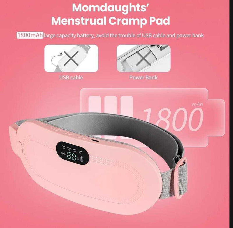 Period Cramp Belt Rechargeable Heating Massage