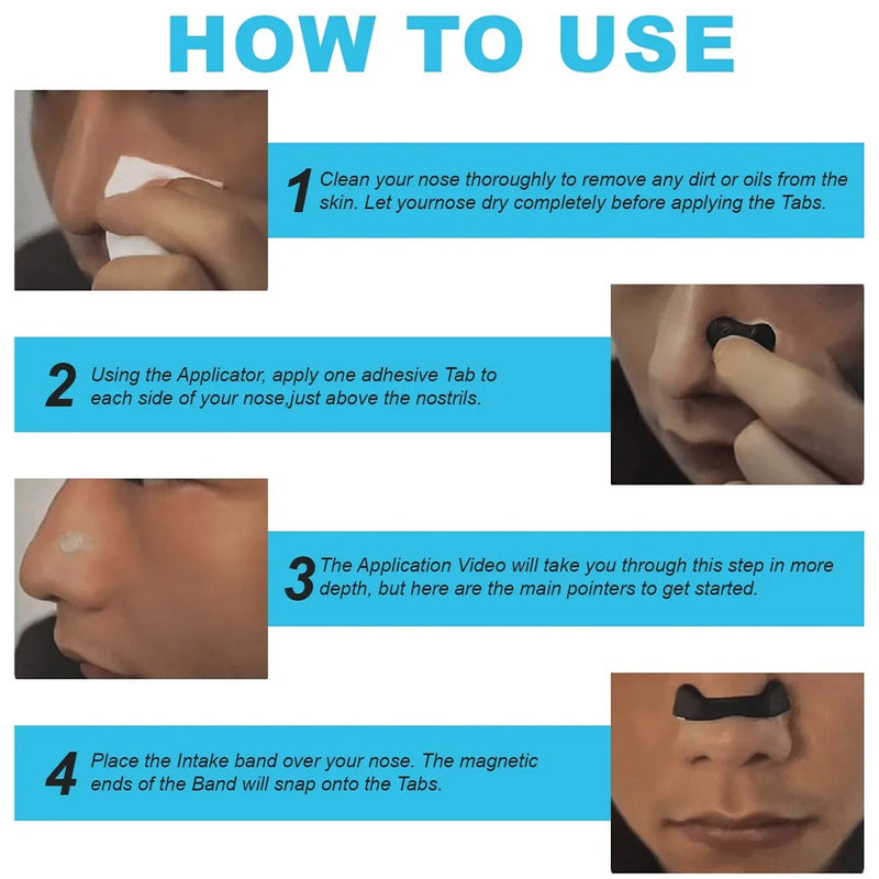 Sleepco Nasal Dilator Adjustable Nose Expander Anti Snoring Breathing Support Comfort Device
