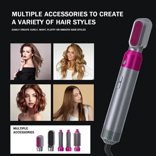 5 In 1 Hair Dryer Hot Air Brush