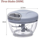 5 Blade Manual Chopper