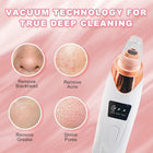 Derma Suction Blackhead Remover Rechargeable Vacuum Pore Cleaner Facial Beauty Device