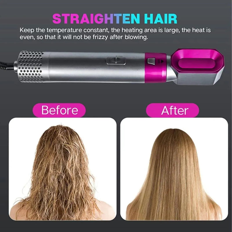 5 In 1 Hair Dryer Hot Air Brush
