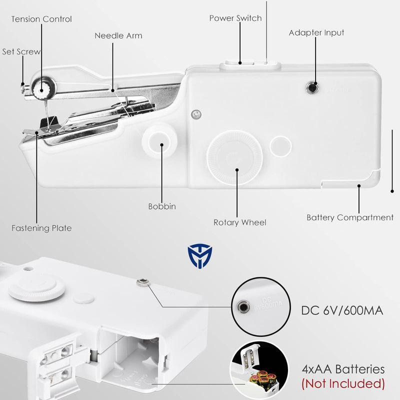 Handy Stitch Machine Portable Sewing Device Clothes Repair Stitching Tool Home Travel