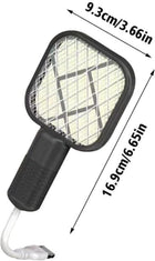 Mini Racket USB Mosquito Killer Electric Zapper Rechargeable Insect Swatter Outdoor Protection